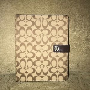 Coach iPad case
